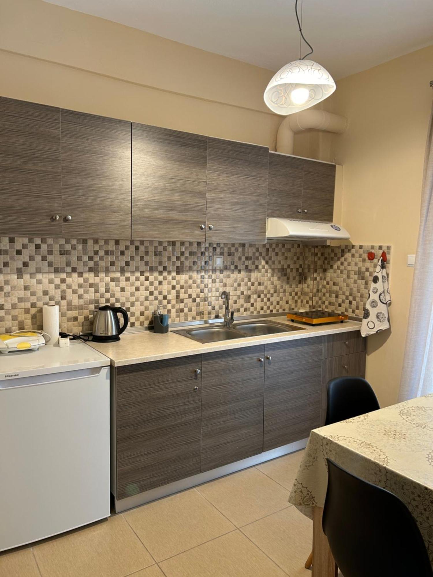 E & F Sea View Flat Apartment Néa Péramos Екстериор снимка